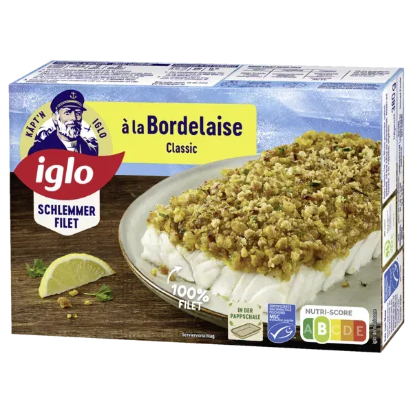 Iglo Schlemmer-Filet oder Filegro verschiedene Sorten, tiefgefroren