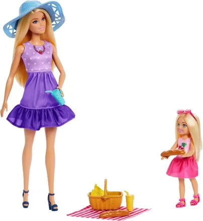 BARBIE - COFFRET POUPEES BARBIE ET CHELSEA