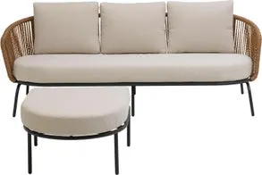 Intratuin 3-zits loungeset Chiquito crème