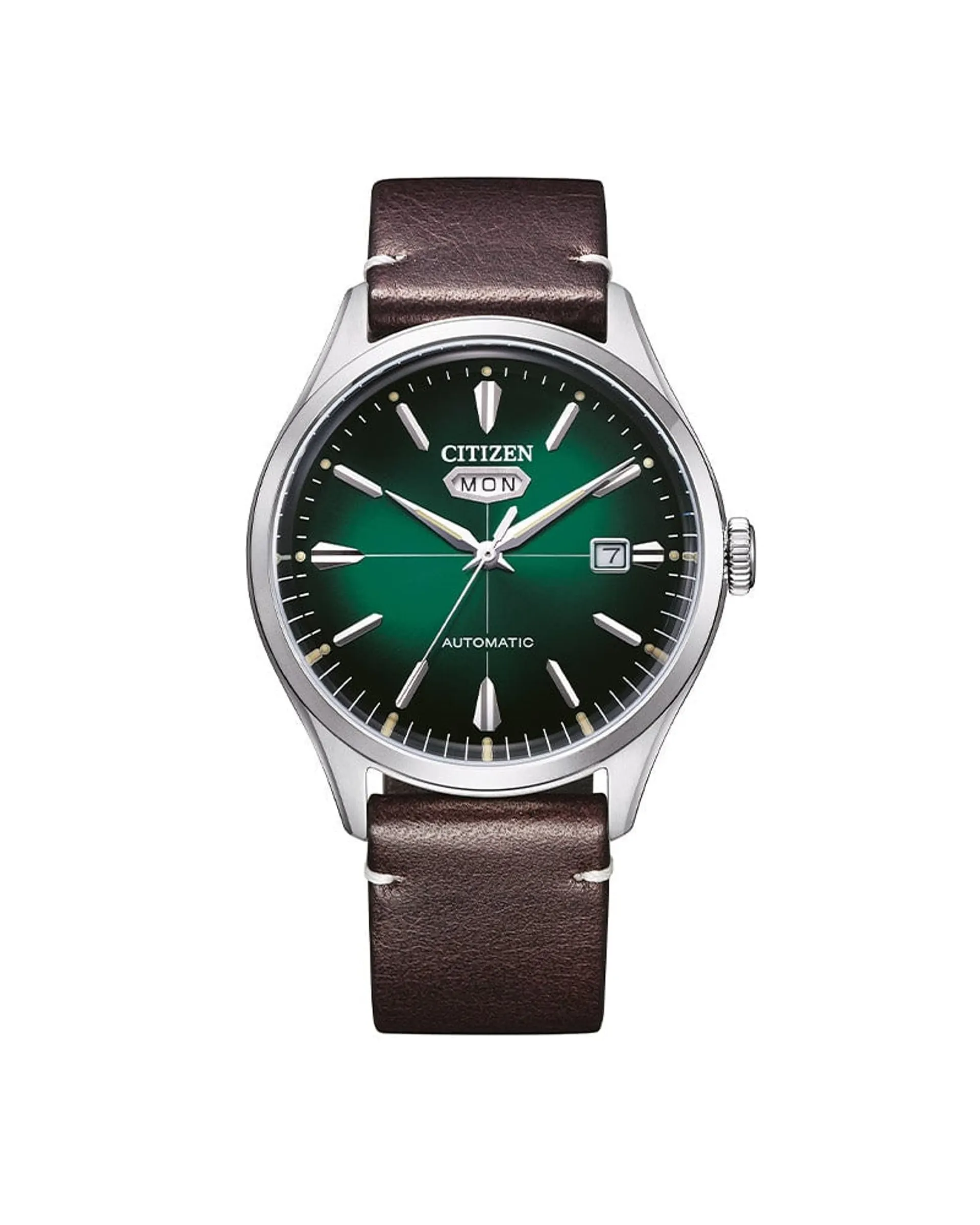 Aviator Automatic herreklokke med brun rem (40mm) 999