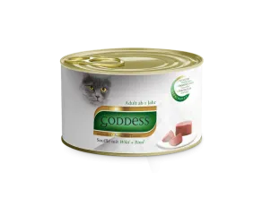 GODDESS Soufflé mit Rind, Wild für Katzen 12 x 85 g