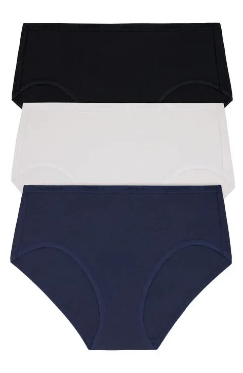 Cotton Blend Assorted 3-Pack Briefs