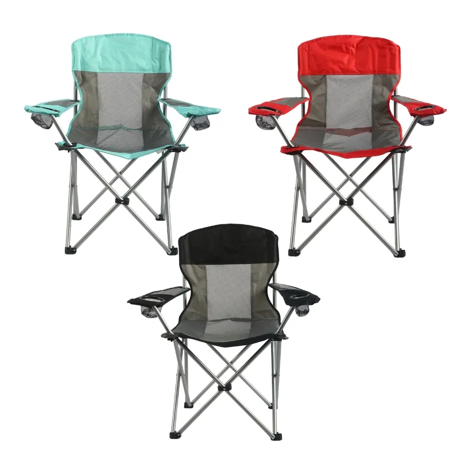 Outdoors By Design Folding Camping Chair, Assorted Colors, 1 ct.