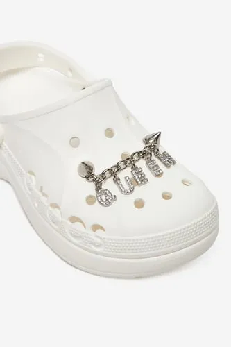 Ozdoba na obuv STŘÍBRNÁ