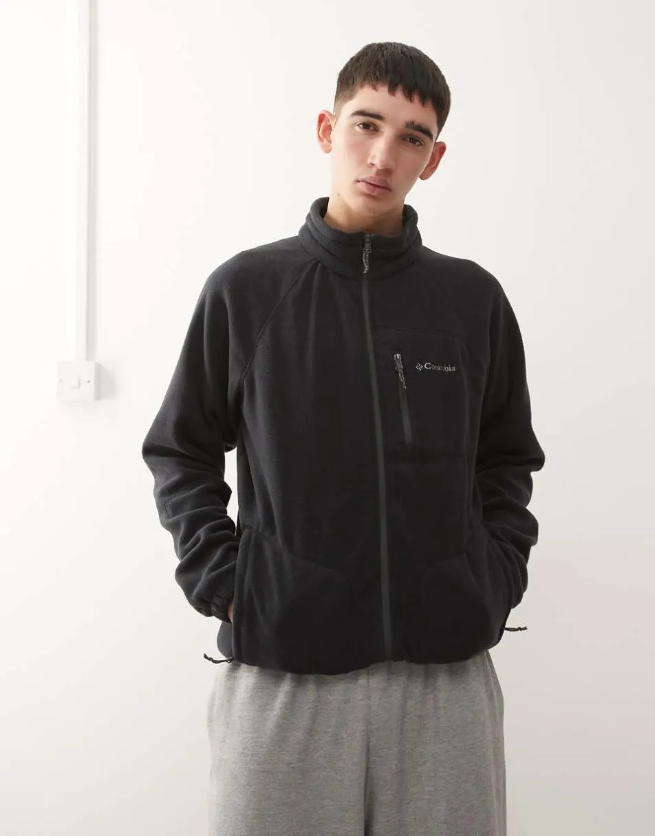 Columbia Fast Trek II full zip tech fleece in black