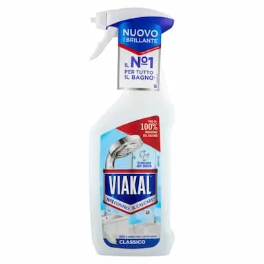 Viakal Detersivo Anticalcare Bagno e Cucina Classico Spray 470 ml