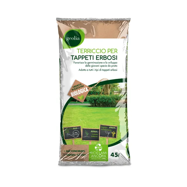 Terriccio GEOLIA per tappeti erbosi 45L