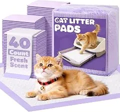 Powools Cat Pee Pads, 900g Absorbency, 12…