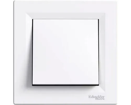 Vypínač Schneider Electric EPH0100121 Asfora ř.1 bezšroubový bílý