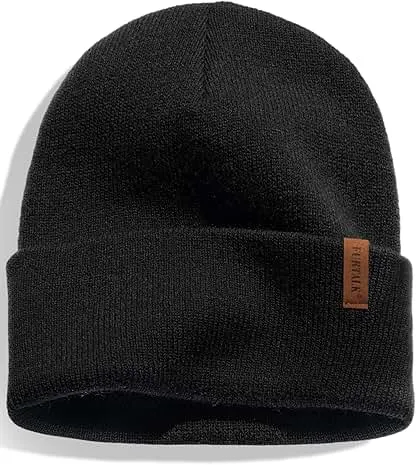 FURTALK Beanie for Men Women Cuffed Thick Knitted…