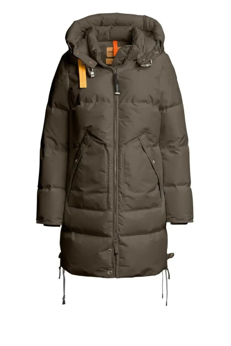 Long Bear Hooded Parka - Taggia Olive