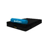 Colchón Enrollado Sencillo 100x190 Resortado Dublín Negro