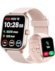 Smart Watch for Women Android & iPhone, Alexa Built-in, IP68 Waterproof Activity Fitness Tracker with Bluetooth Call (Answer/Make), 1.8" Smartwatch with Heart Rate/SpO2/Sleep Monitor, 100+ Sports Mode