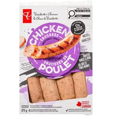Chicken Sausage, Roasted Garlic & Herb