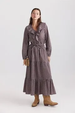 Blusa volante escote