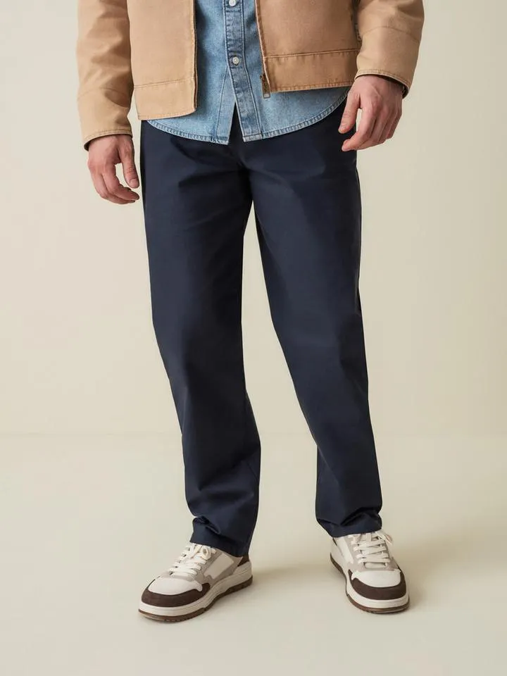 Pantalon chino stretch coupe droite