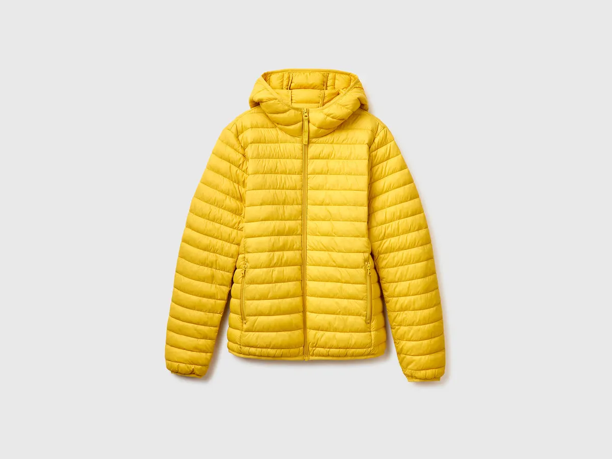 Regular fit padded down jacket