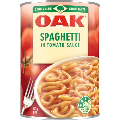 Oak Spaghetti In Tomato Sauce