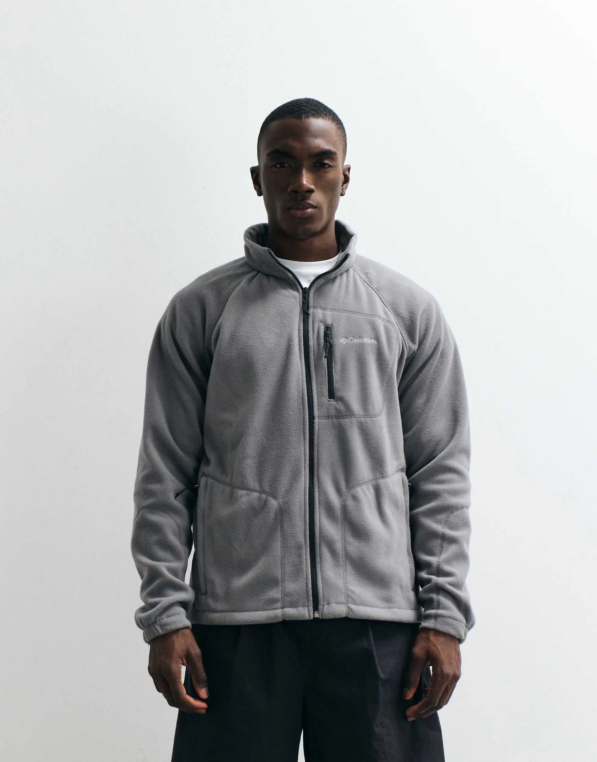 Columbia Fast Trek II full zip tech fleece in grey