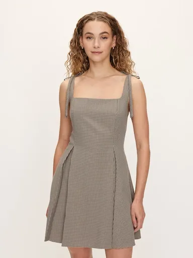 Anastasia Bow Mini Dress