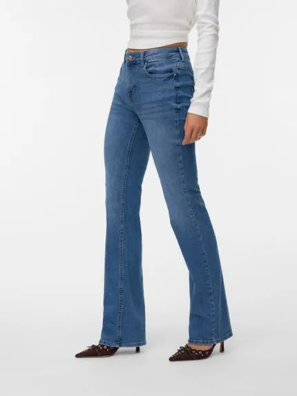VMFLASH Middels høyt snitt Flared Fit Jeans