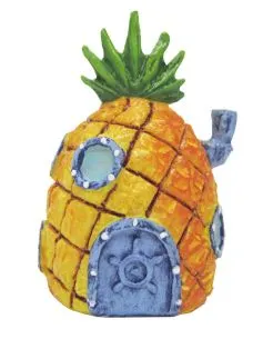 Penn Plax SpongeBob mini Ananas huis - Ornament - 7.6x2.9x9.5 cm
