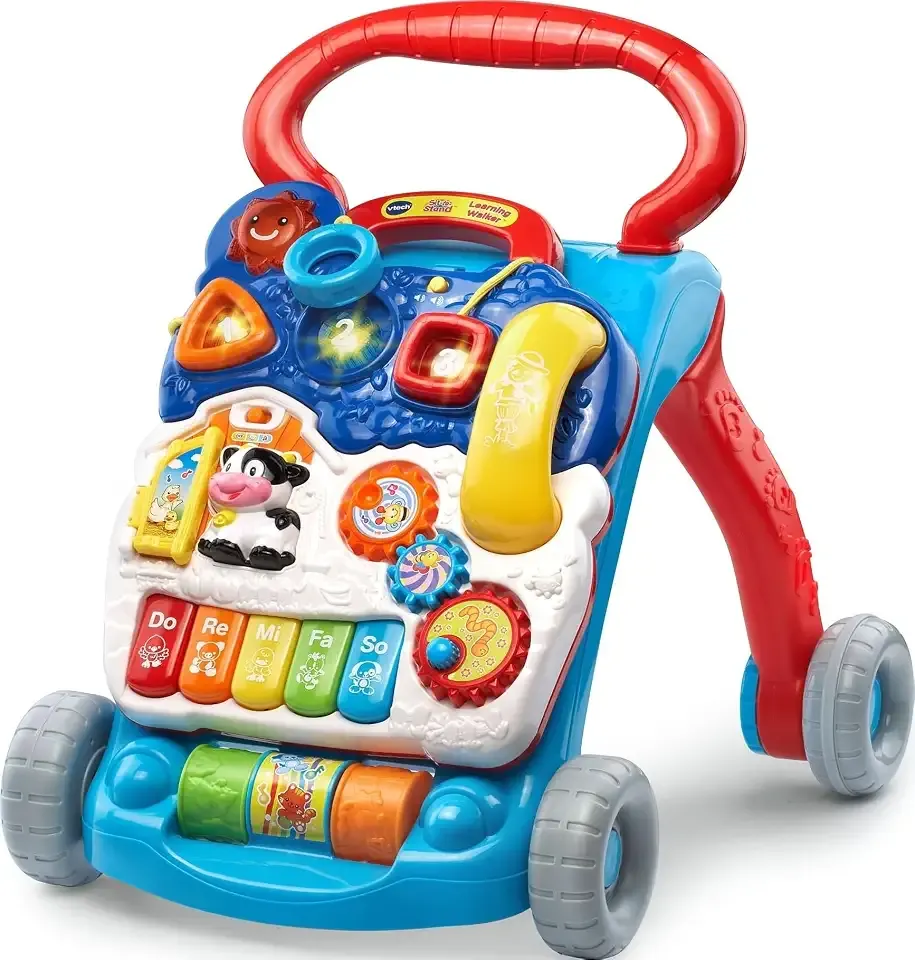 VTech Sit-to-Stand Learning Walker (Frustration Free Packaging), Blue