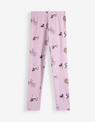 Leggings - Stampa allover - Rosa chiaro