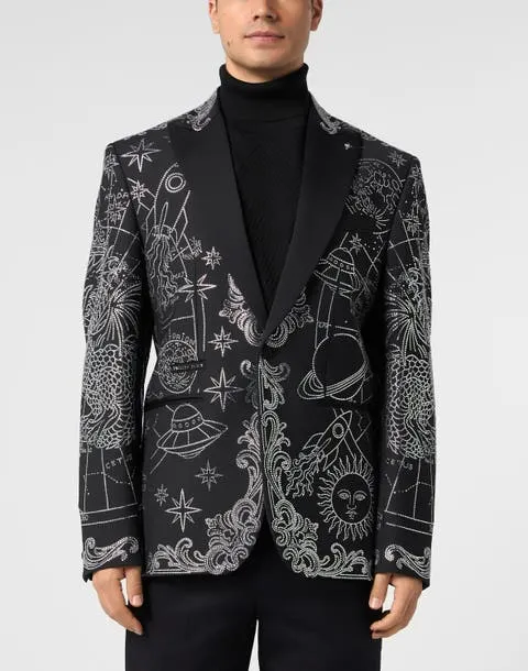 PHILIPP PLEIN Blazer Stones Zodiac Men