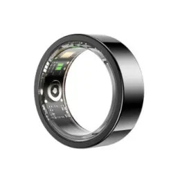 Kogan Aura Smart Ring (Black, Size 8)