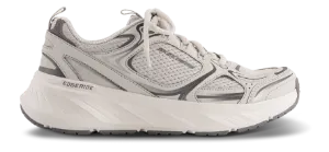 Skechers Relaxed Fit Edgeride Silver Eclipse Sneaker Hvit 50475