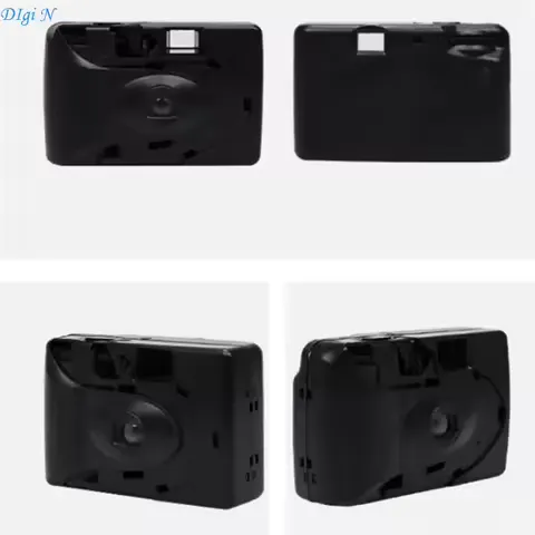 Cartoon Disposable Camera with 17pcs Film Portable Single Use Optical Cameras R2LB