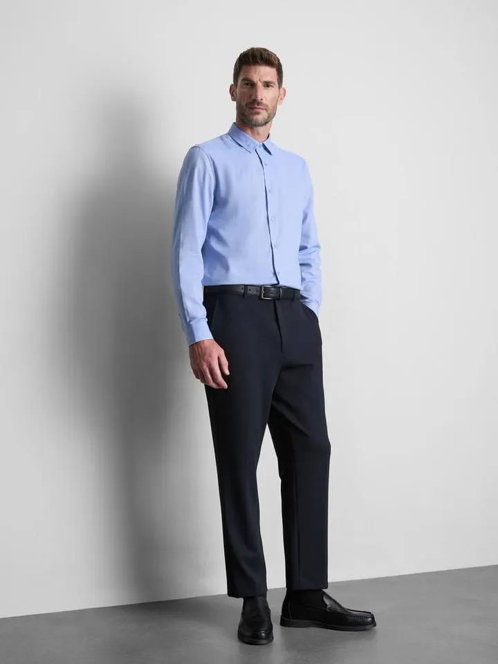 Chemise Oxford texturée
