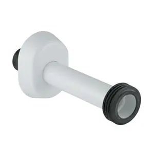Tubo per scarico canotto GEBERIT ø 45 mm x L 36 cm in PVC bianco