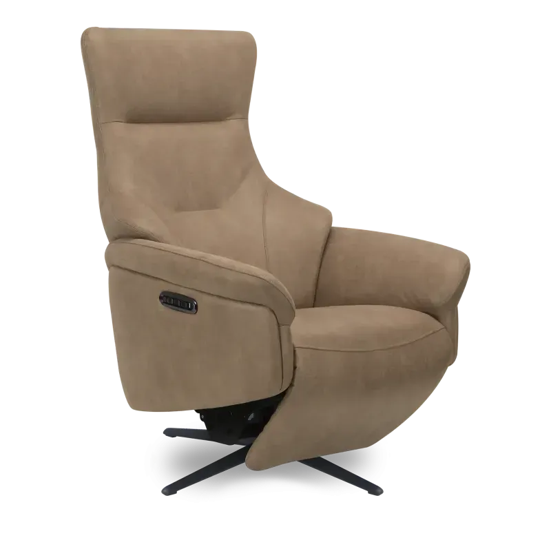 Relaxfauteuil Siesta - elektrisch + accu - microleder Oxx Liver