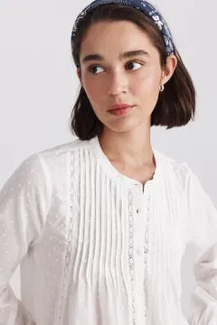Camisa romántica lace