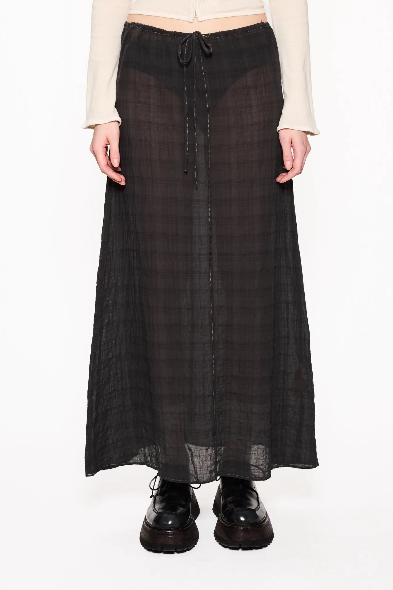 Drawstring Skirt