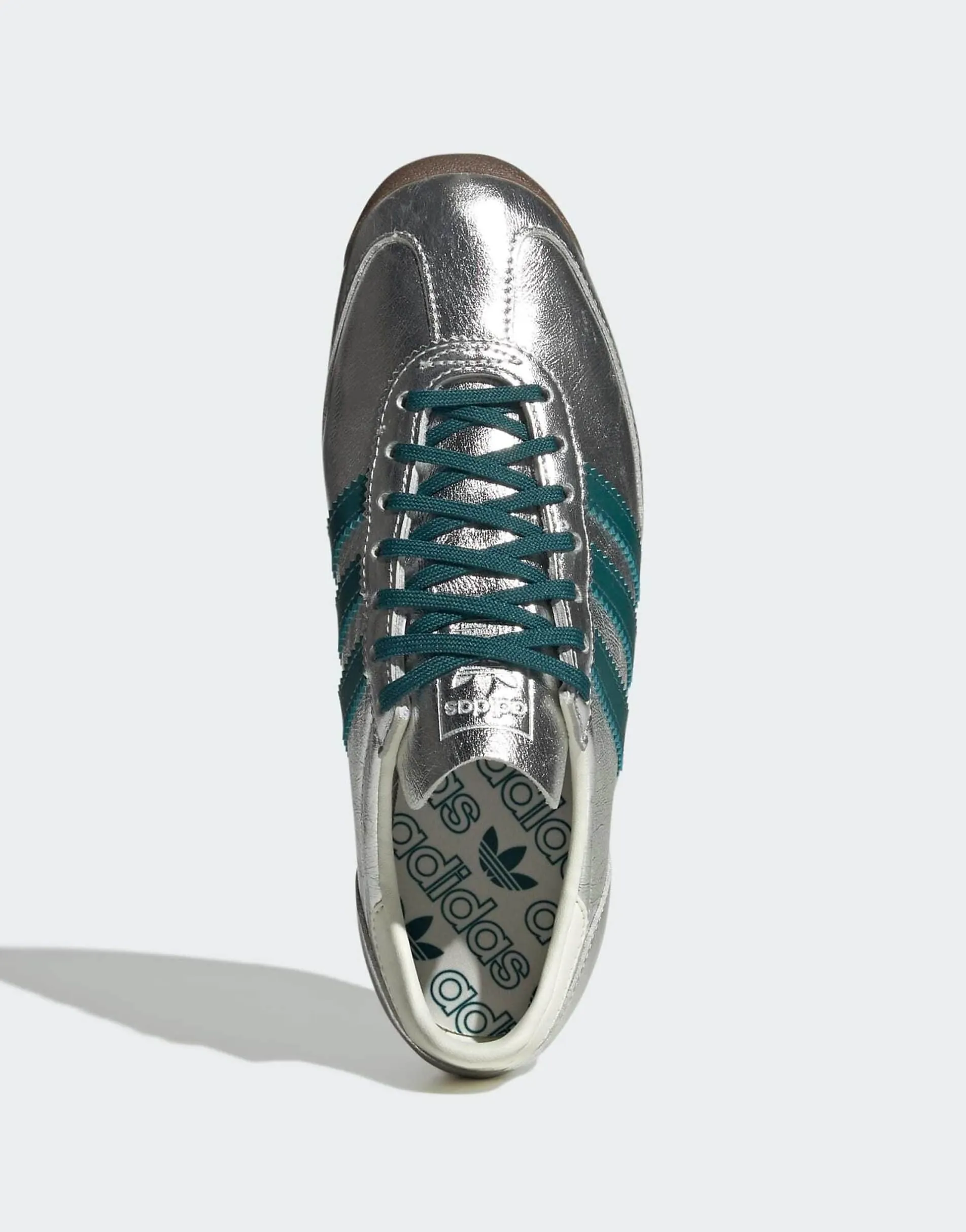 adidas Originals SL 72 OG trainers in metallic and green