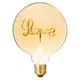 Ampoule déco filament love E27