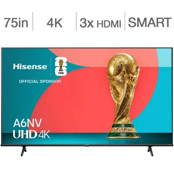 Hisense 75" Class - A6NV Series - 4K UHD LED TV