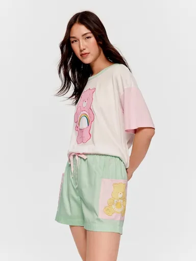 Care Bears 100% Cotton Relaxed Mid Short
