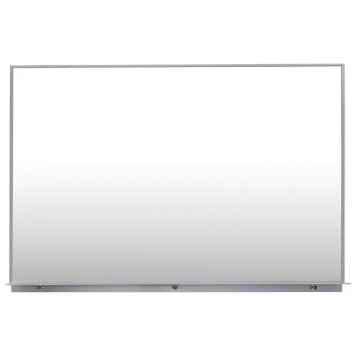 Tuscany® 60"W x 36"H Brushed Nickel Framed Mirror