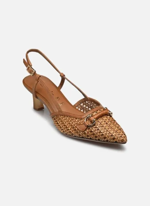 Slingback pumps 29634-44 dames bruin