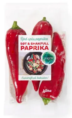 Paprika Rød