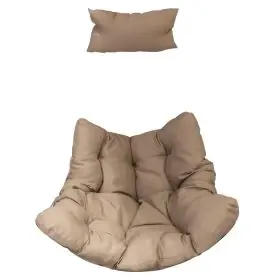 Set cuscini di ricambio per sedia ovetto, ecru, Esté