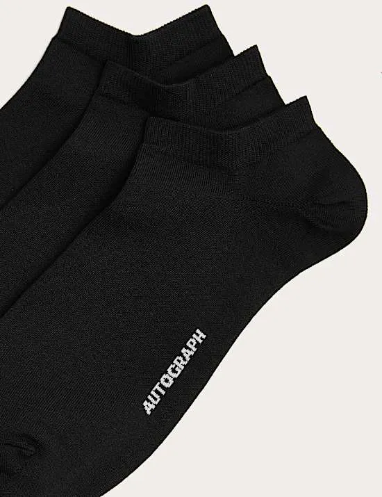 3er-Pack Turnschuheinlagen aus ägyptischer Baumwolle