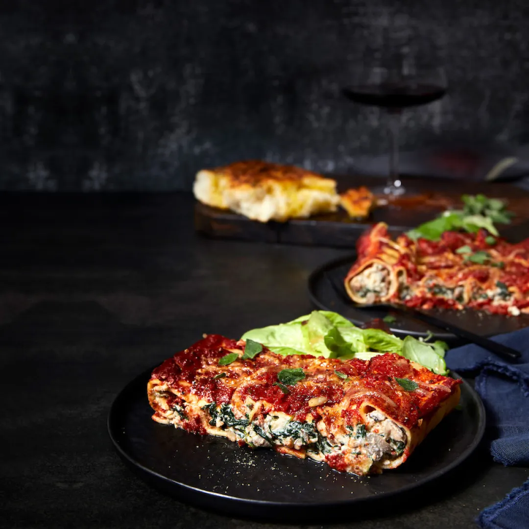 farro kitchen mushroom ricotta cannelloni 1400g