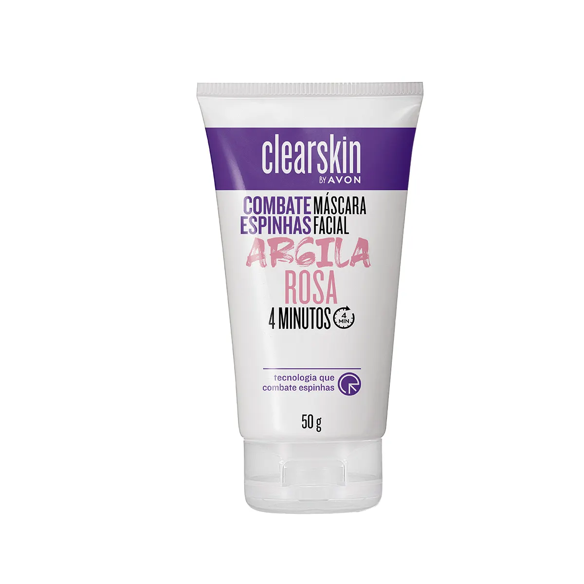 CLEARSKIN MÁSCARA FACIAL DE ARGILA ROSA