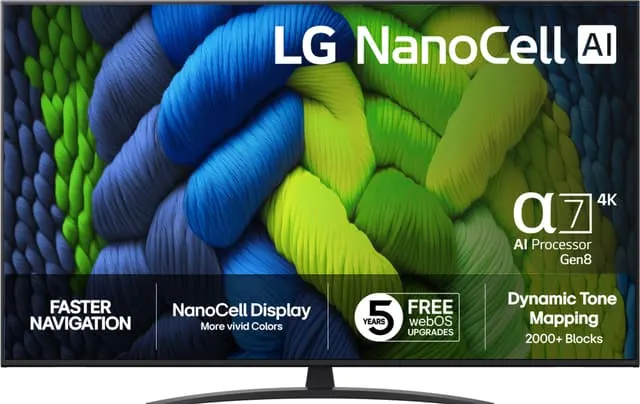 LG 55" NANO 82 4K NanoCell TV (2025)