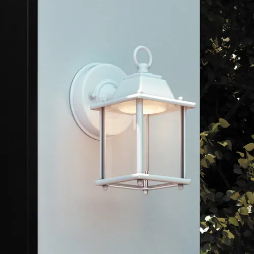 Patriot Lighting® Torrino II Textured White LED Outdoor Wall Light